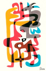 Abstract Tangle 3 | Jim Flora